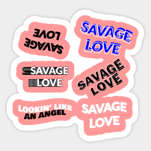 savage love bts Sticker